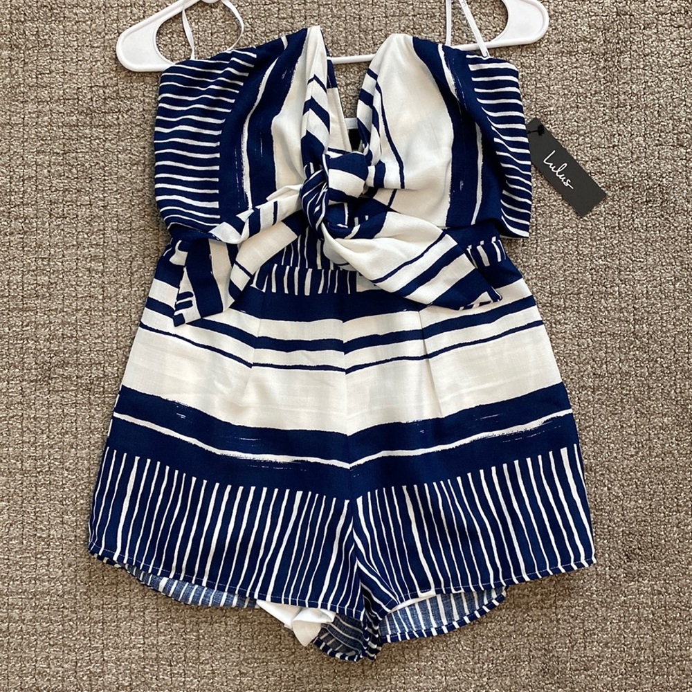 Lulus nautical romper